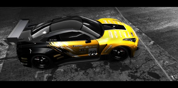 Nissan GTR by Moderson