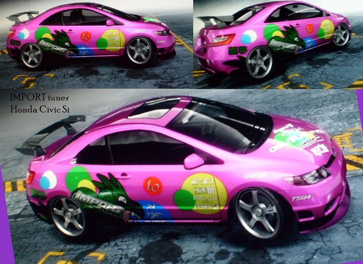 honda civic Si by sebastianek