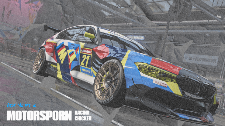 motorsporn racing chicken