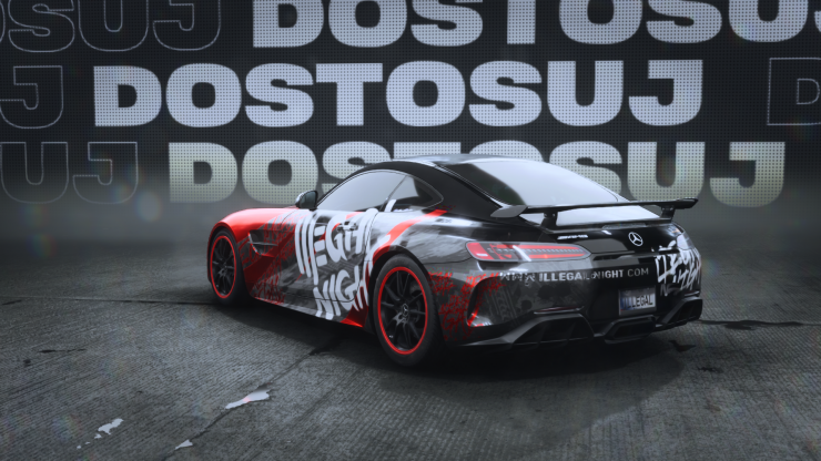 Mercedes-AMG GT R (Illegal Night)